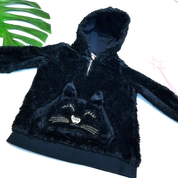 Other - Juicy Couture Black Kitty Hoodie